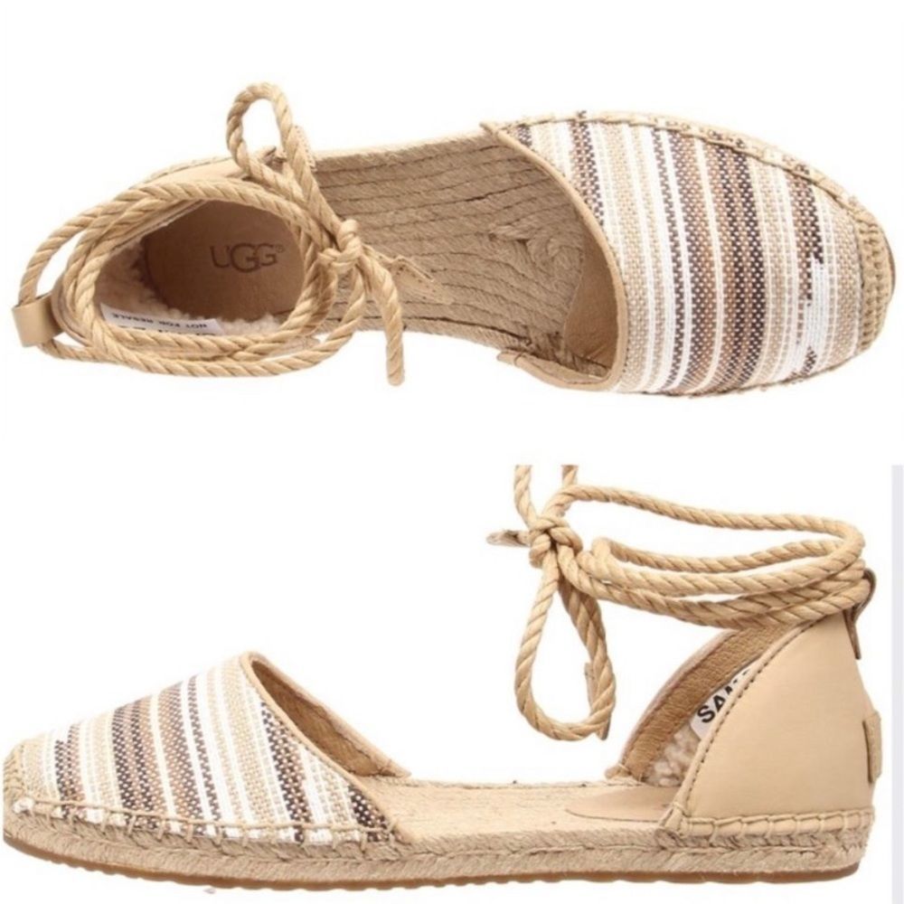 NWT ugg libbi serape espadrilles d'orsay flats summer shoes
